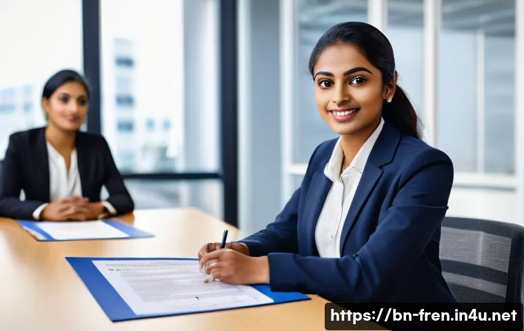 프랑스어 프랑스어 자격증 활용법 - A professional young Bengali woman in business attire confidently presenting in a modern multination...